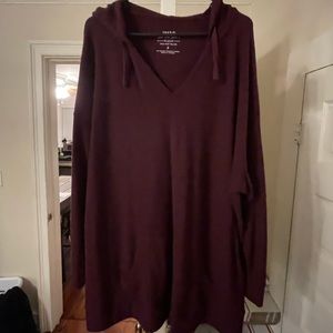 Torrid Size 3 Super Soft Plush Tunic Hoodie